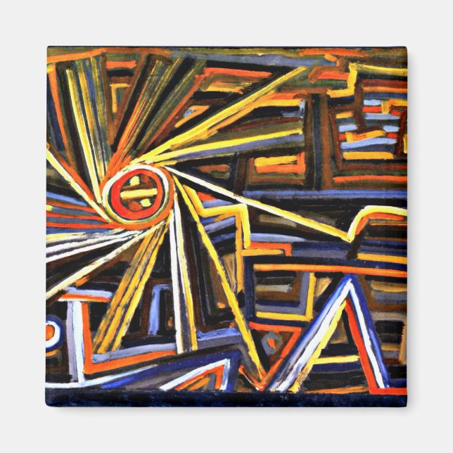 Klee - Strålning och rotation Magnet (Framsidan)