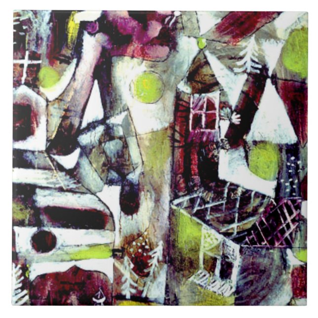 Klee - Sumpglegend Kakelplatta (Framsidan)