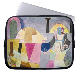 Klee Svarta Kolumner Bauhaus Laptopfodral Laptop Fodral