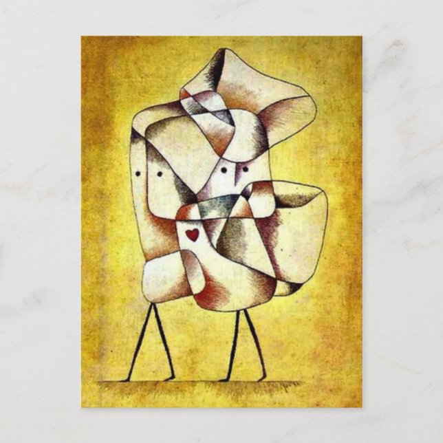 Klee - Syskon-1930 Vykort (Framsida)