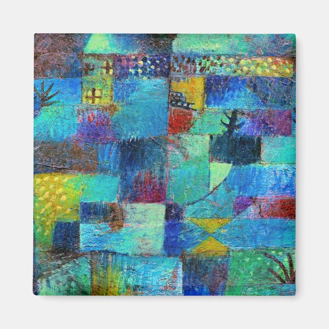 Klee - Terraced Gardem Magnet (Framsidan)