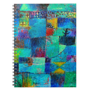 Klee - Terraced Garden Anteckningsbok