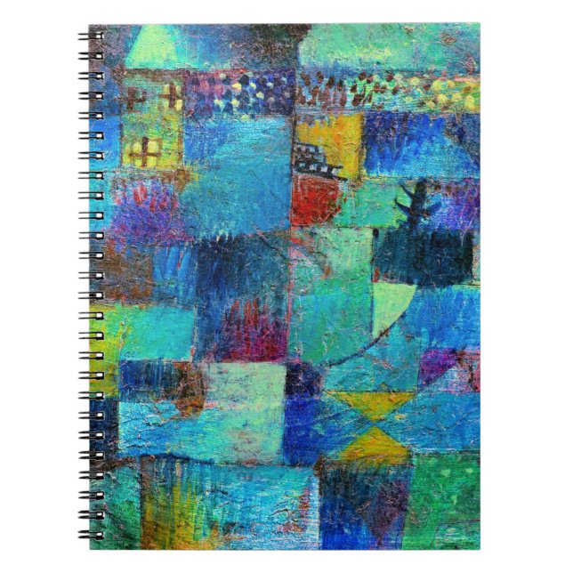 Klee - Terraced Garden Anteckningsbok (Framsidan)