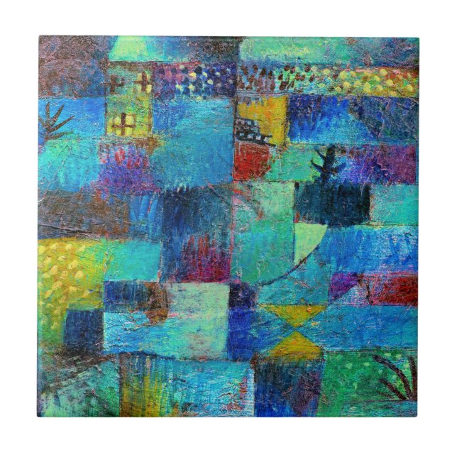 Klee - Terraced Garden Kakelplatta (Framsidan)