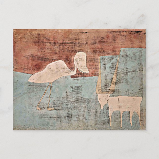 Klee - Tier Freund Schaft Vykort (Framsida)