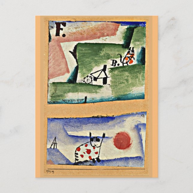 Klee - Tomcat's Turf Vykort (Framsida)