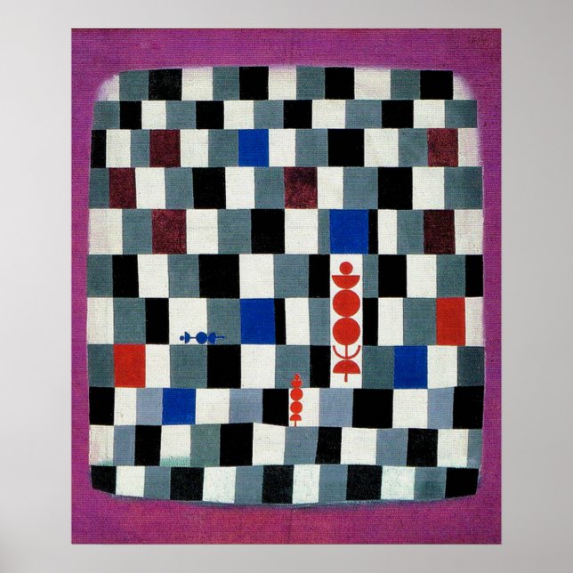 Klee - Toppen Chess Poster (Framsidan)