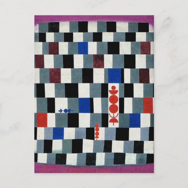 Klee - Toppen Chess Vykort (Framsida)