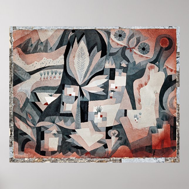 Klee - Torringskårt trädgård Poster (Framsidan)