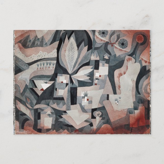 Klee - Torrkölnings trädgård Vykort (Framsida)