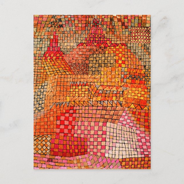 Klee - Town Castle Kr Vykort (Framsida)