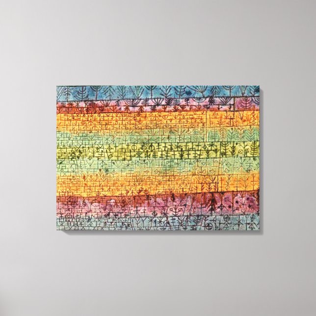 Klee - Träd Nursery Canvastryck (Framsida)