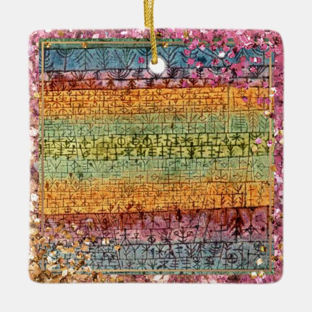 Klee - Träd Nursery gnistra Julgransprydnad Keramik (Framsida)