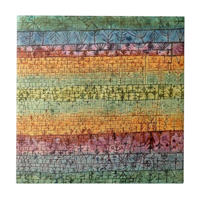 Klee - Träd Nursery Kakelplatta (Framsidan)