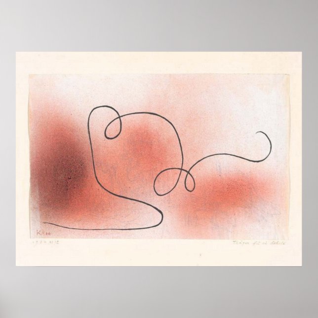 Klee - Trager päls ein Schild Poster (Framsidan)