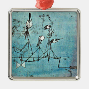 Klee - Twittering Maskin Julgransprydnad Metall