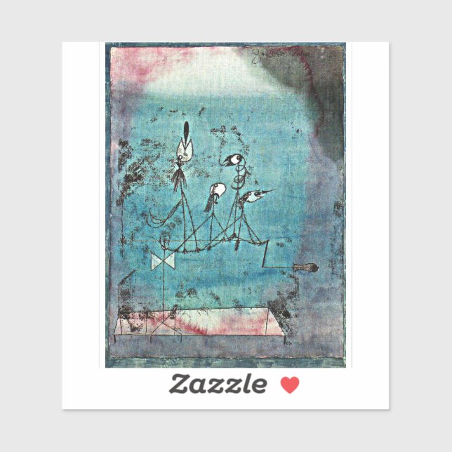 Klee - Twittering Maskin Klistermärken (Ark)