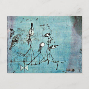 Klee - Twittering Maskin Vykort