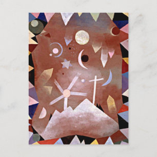 Klee - Uber Bergeshohe Vykort