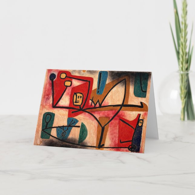 Klee - Ubermut Exuberance Helgkort (Framsida)