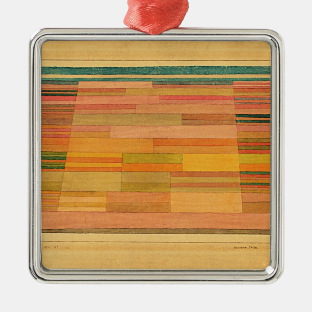 Klee - Uppmätt Fält Julgransprydnad Metall (Framsidan)