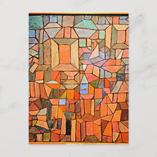 Klee - Vägen till Citadel Vykort (Framsida)