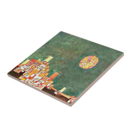 Klee - vald webbplats- kakelplatta