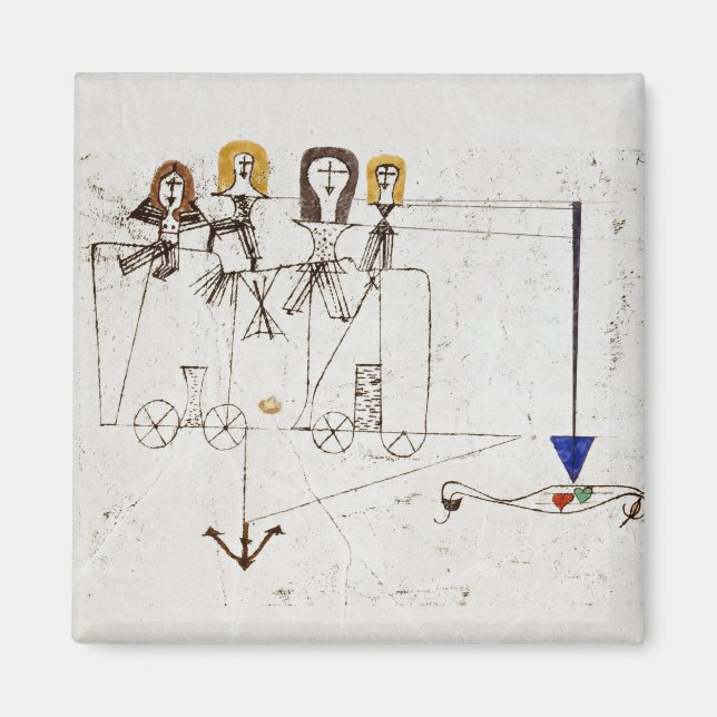 Klee - Virtue Wagon Magnet (Framsidan)