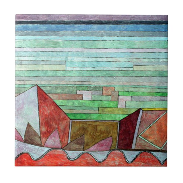 Klee - Vy in i Fertile Land Kakelplatta (Framsidan)
