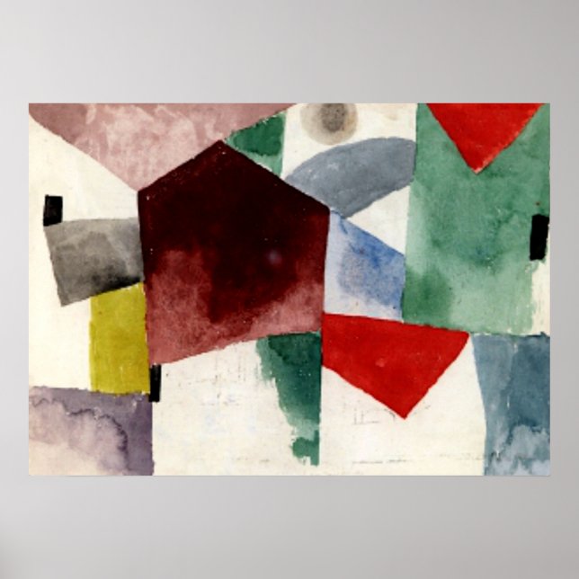 Klee - Weariness in a Spacious City Poster (Framsidan)