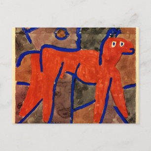 Klee - Wildes Tier in Bann Vykort