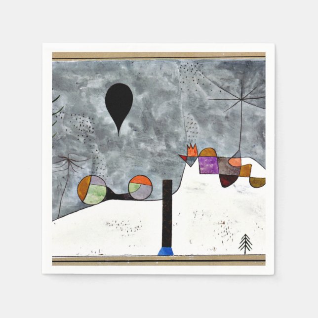 Klee - Winter Pappersservett (Framsidan)