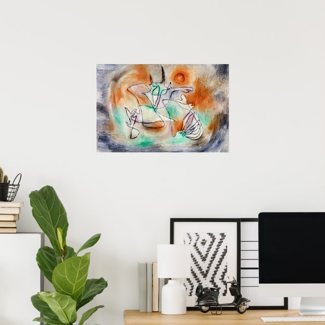 Klee - Ylande Hund Poster (Hemmakontoret)