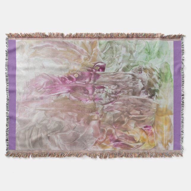 Kleed met abstracte kunst filt (Framsidan)