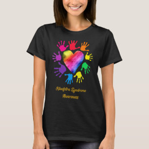 Kleefstra Syndrome Awareness Händer Kleefstra Synd T Shirt