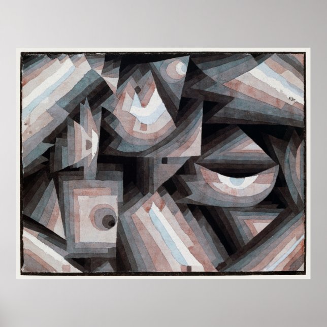 Klees Crystal Gradation Poster (Framsidan)