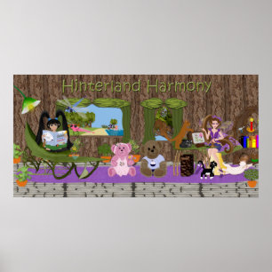 KLeighE och Dharma Poster