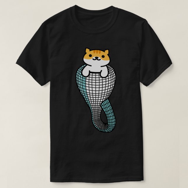 Klein Flaska Kattunge T Shirt (Design framsida)