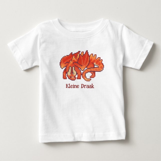Kleine Draak T Shirt (Framsida)