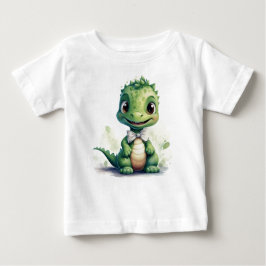 Kleine groene Dino T Shirt
