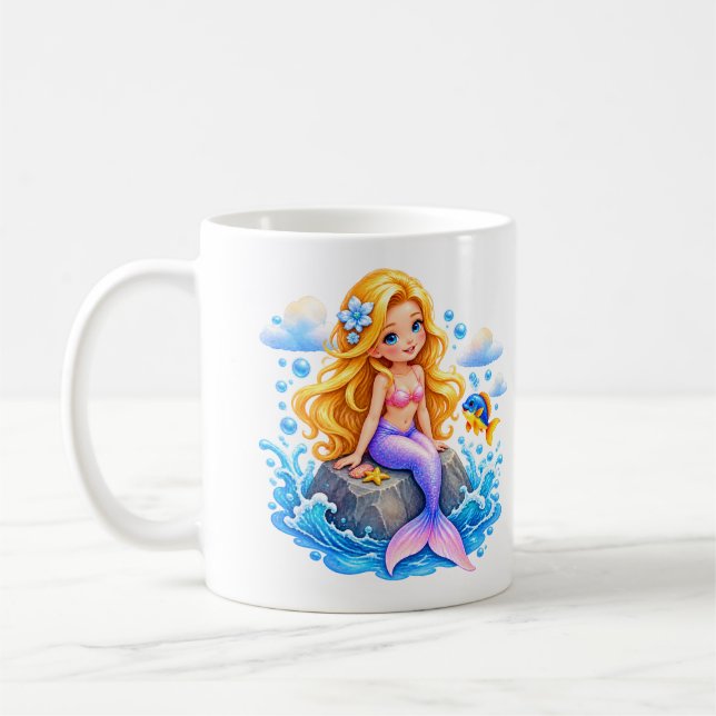 Kleine Meerjungfrau Kaffemugg (Vänster)