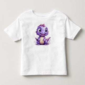 Kleine Paarse Dino T Shirt