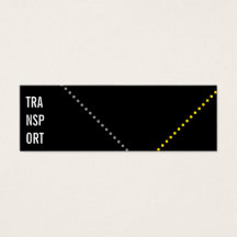 Kleine schhandh Visitenkarten für Fahrer