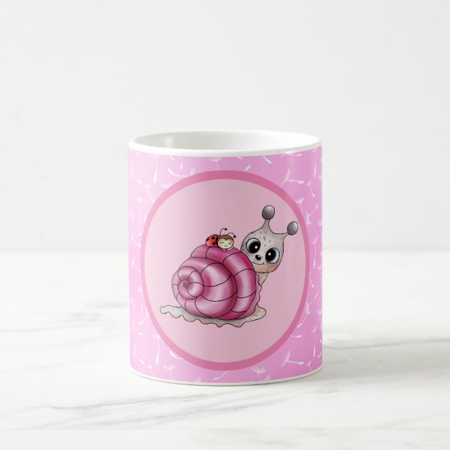 kleine Schnecke  pappteller Kaffemugg (Center)