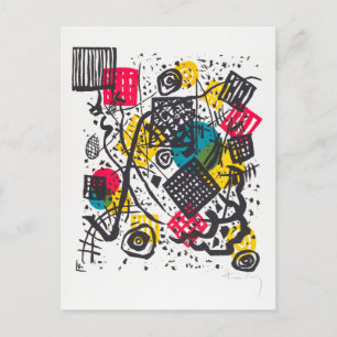 Kleine Welten V (Small Worlds V) Wassily Kandinsky Vykort