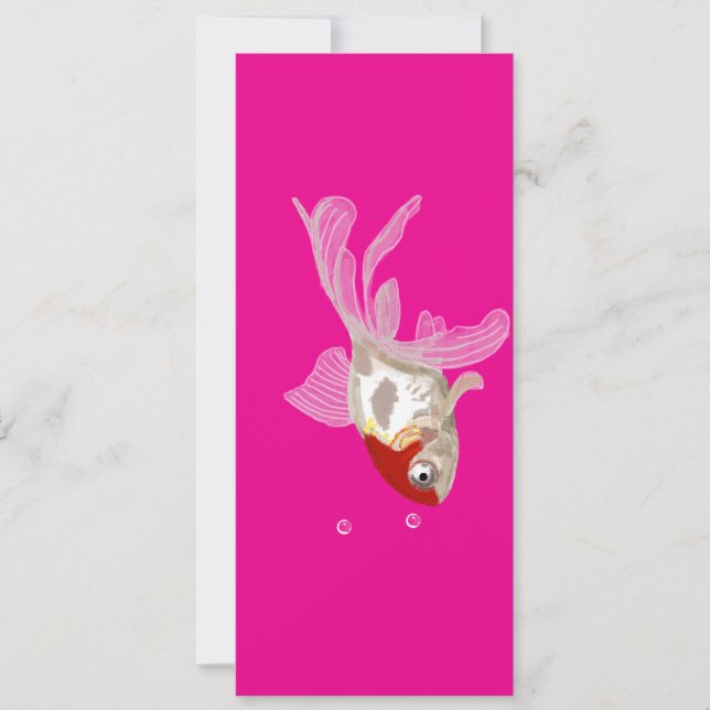 Kleiner Goldfisch -  Inbjudningar (Framsida)