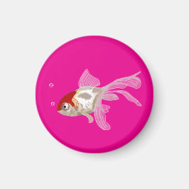 Kleiner Goldfisch -  Magnet