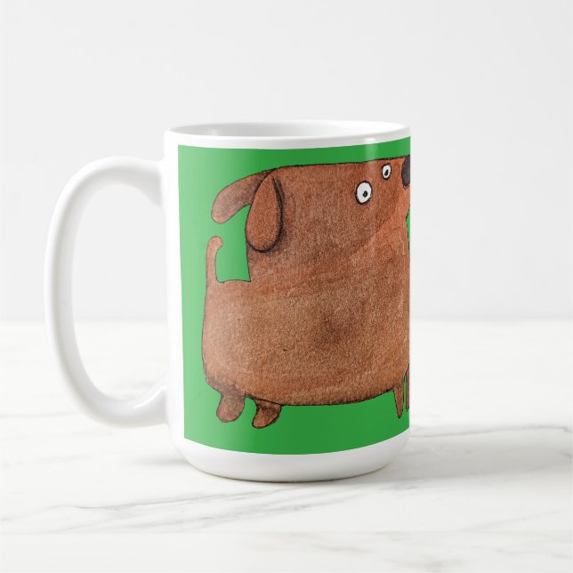 Kleiner Hund Kaffemugg (Vänster)