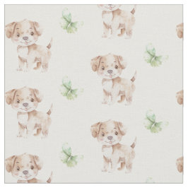 Kleiner Hund mit Schmetterling Tyg