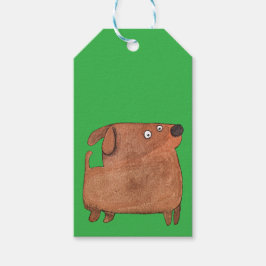 Kleiner Hund Presentetikett